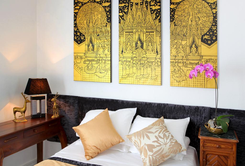 Hotel Castel De Siam Houlgate Habitación foto